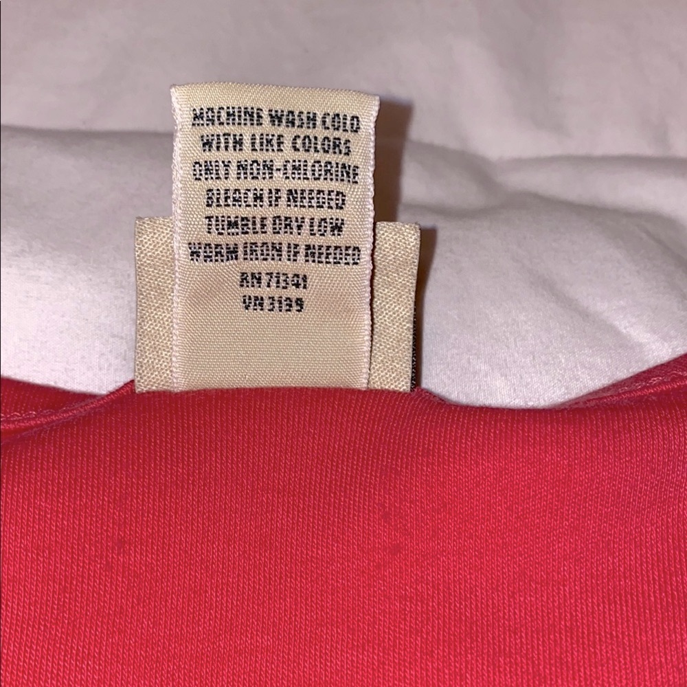 L.L. Bean Pink Long Sleeve Fitted Cardigan - Picture 6 of 8